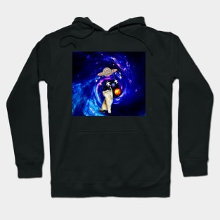 Astronaut Mobile Vs. Kitten Hoodie